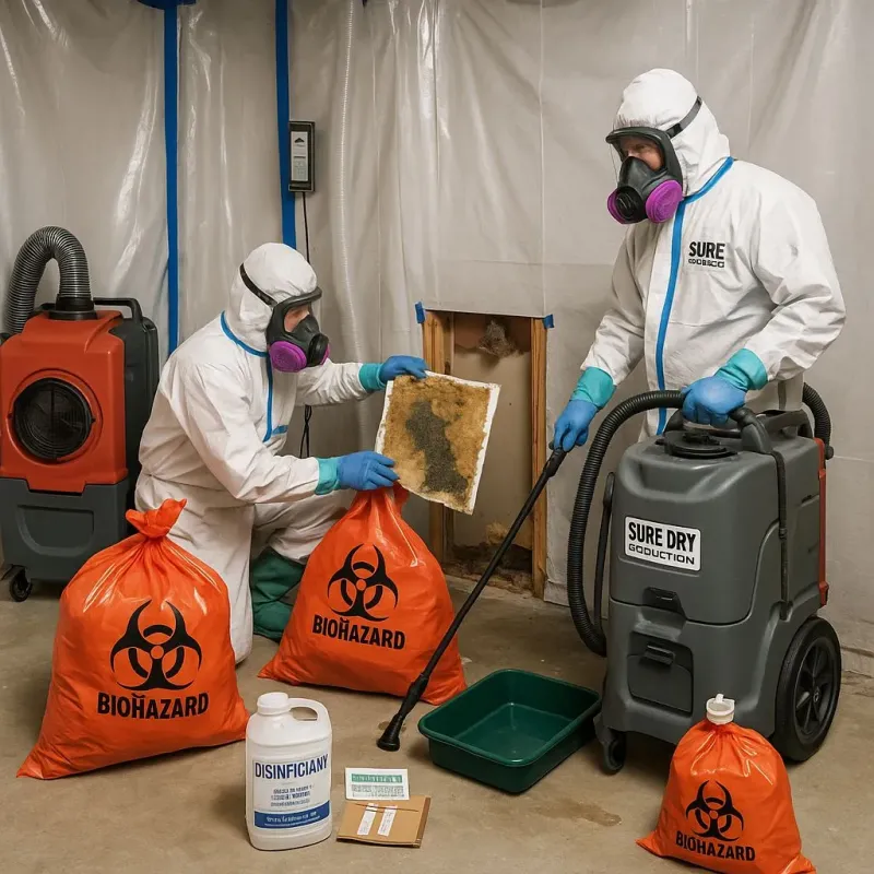Contaminated Water Handling Protocols process in Franklin County, IL