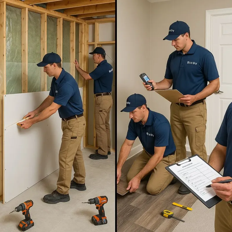Repairs and Reconstruction process in Franklin County, IL